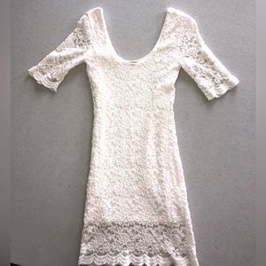 White Lace Dress